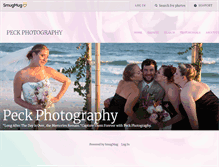 Tablet Screenshot of peckphotography.com